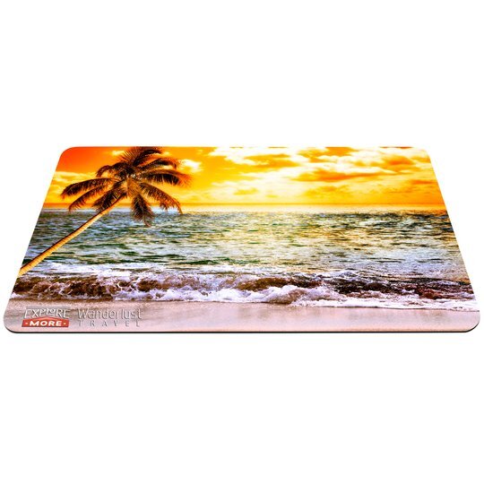 Travel Soft™ Small Antimicrobial Microfiber Mouse Pad Promotions Now