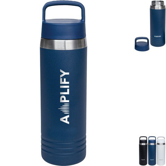 Igloo® Stainless Steel Vacuum Insulated Bottle, 24oz. | Promotions Now