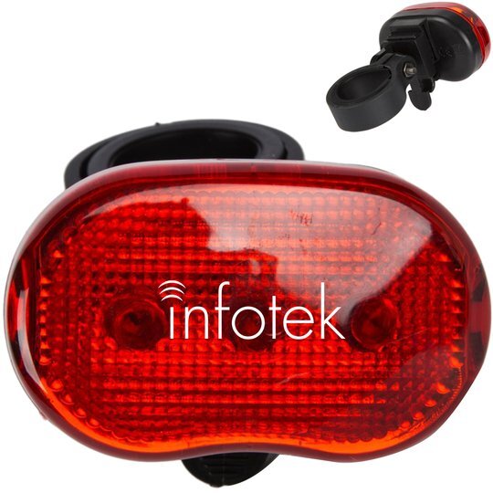 Benicia Bike Light & Mounting Bracket Foremost Promotions