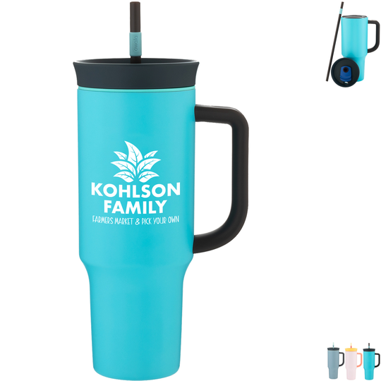 Owala® Vacuum Insulated Thermal Tumbler w/ Straw, 40oz. Foremost