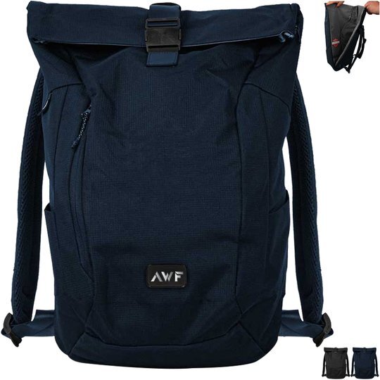Waste2Gear Recycled Ocean Plastic Fabric Rollup Backpack | Promotions Now