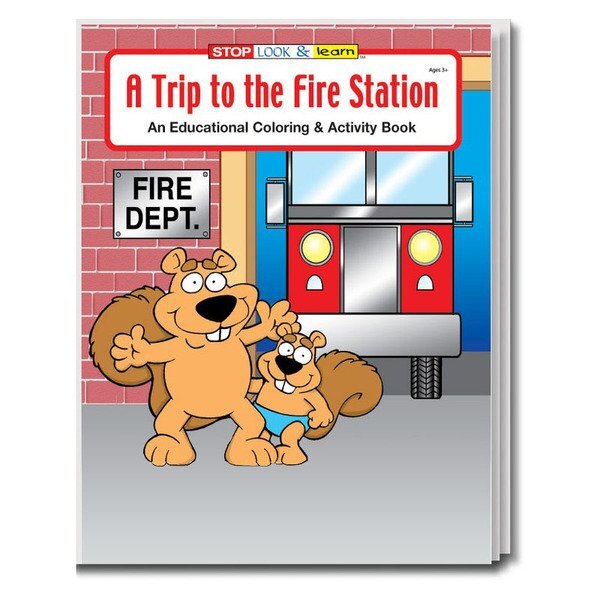 A Trip to the Fire Station Coloring Book, Stock