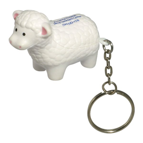 Sheep Stress Reliever Key Chain