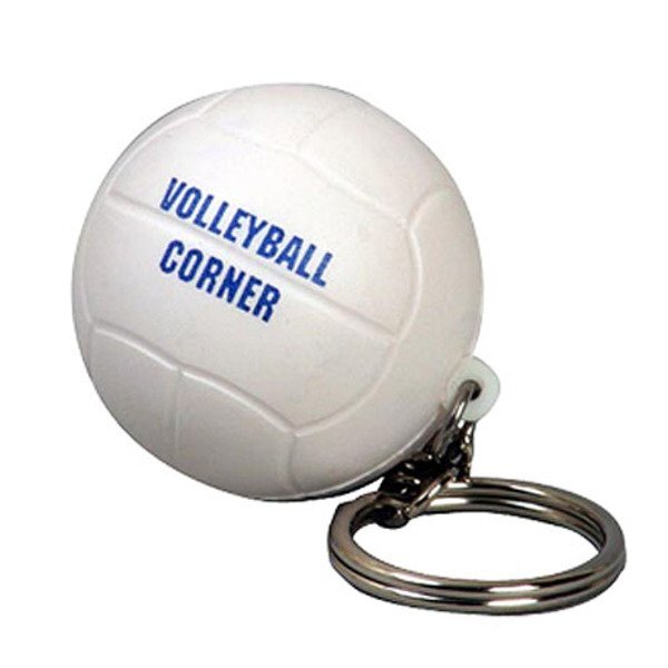 Volleyball Stress Reliever Key Chain