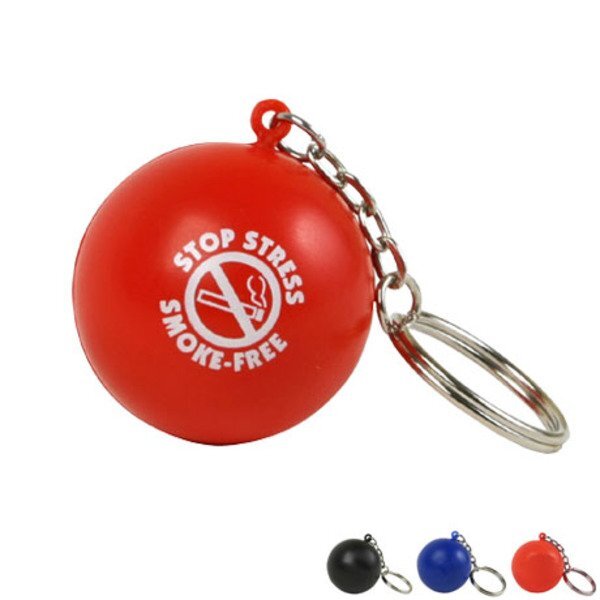 Stress Ball Key Chain