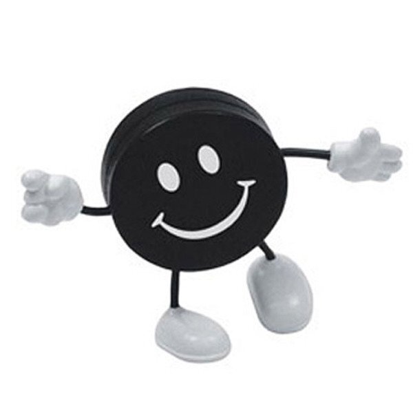 Hockey Puck Figure Stress Reliever