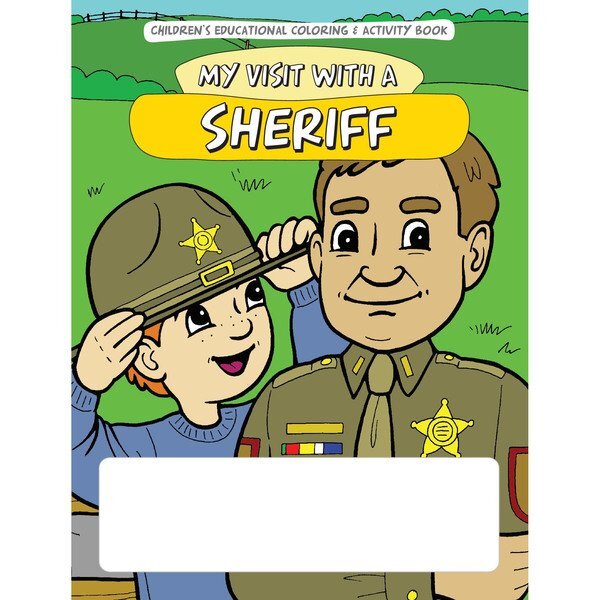 My Visit with a Sheriff Coloring & Activity Book, Stock