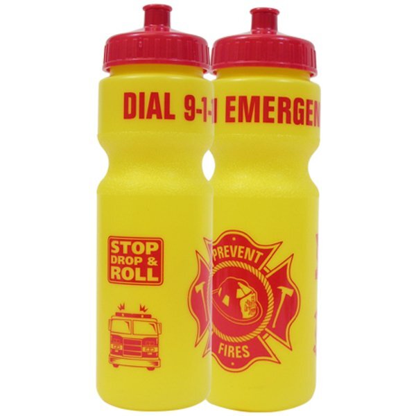 Dial 9-1-1 Emergency Bike Bottle 28oz., Stock