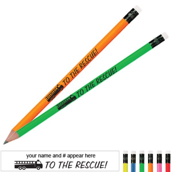 To the Rescue Neon Pencil