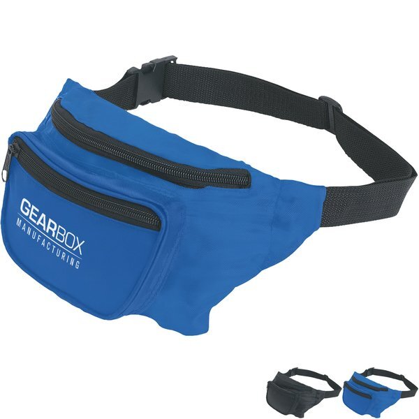 Deluxe Waist Pack with Zippered Compartments