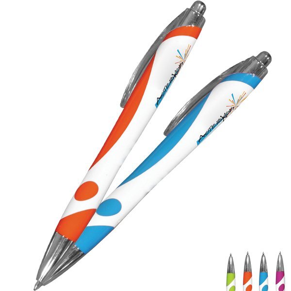 Tempo Click Pen, Full Color Imprint