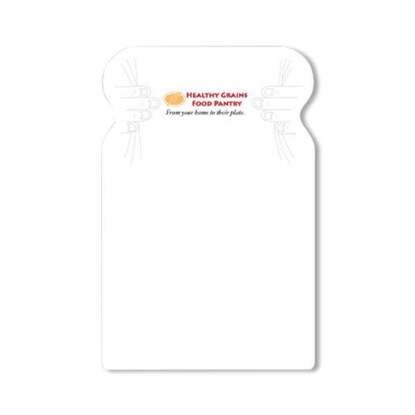 Post-it® XL Custom Printed Die-Cut Notes - Bread Shape