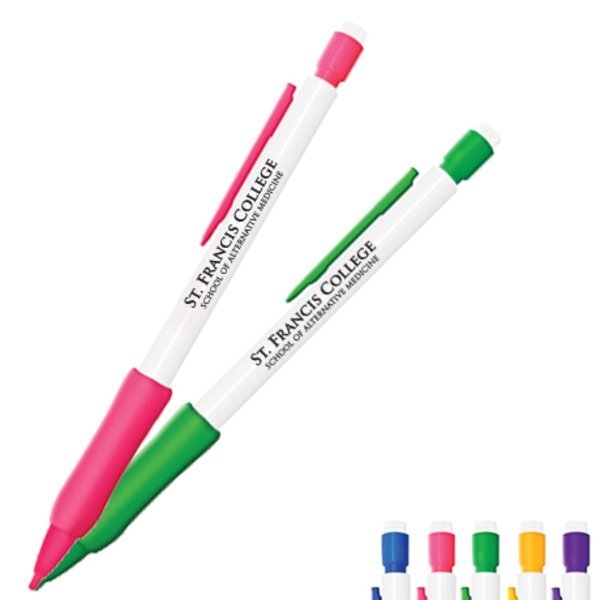 Pastel Rubber Grip Mechanical Pencil