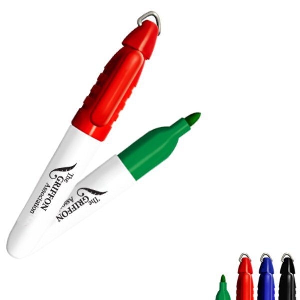 Mini Dry Erase Marker with Key Ring