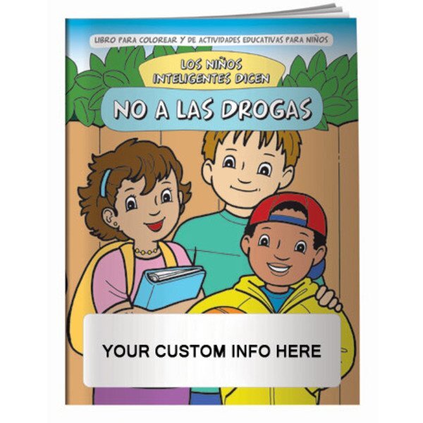 Smart Kids Say No To Drugs Coloring & Activity Book - Spanish Version