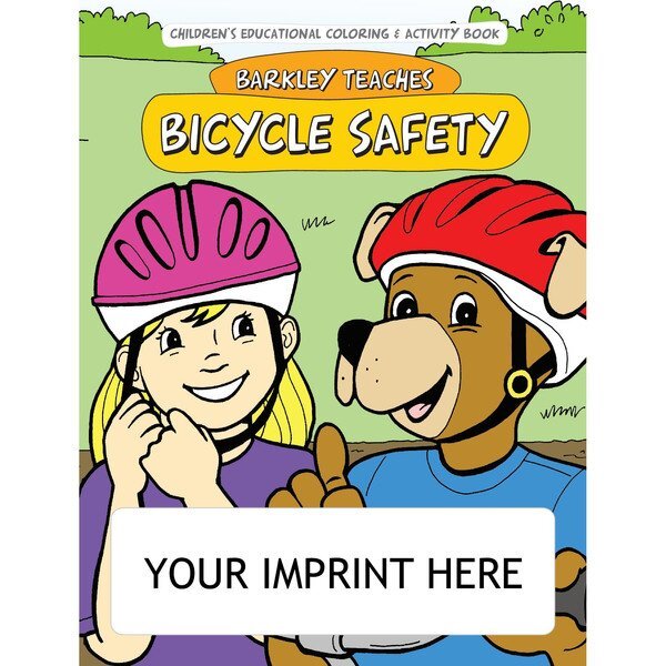 Barkley Teaches Bicycle Safety Coloring & Activity Book