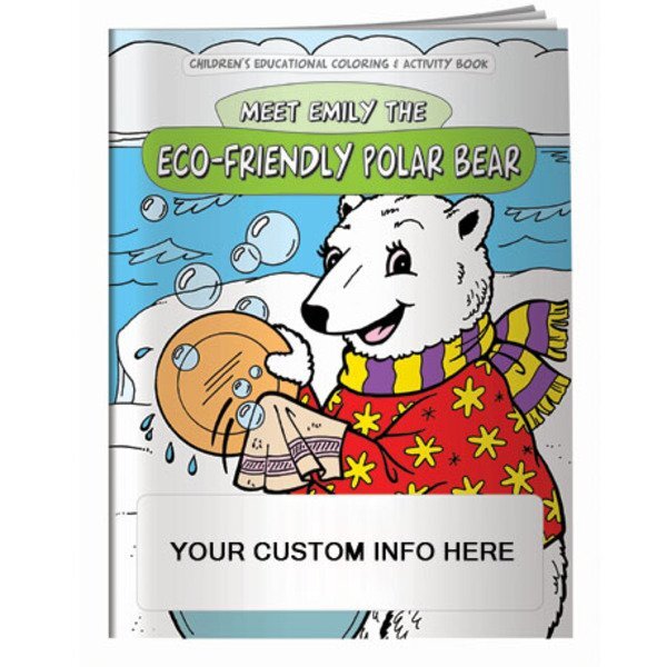 Meet Emily the Eco-Friendly Polar Bear Coloring & Activity Book