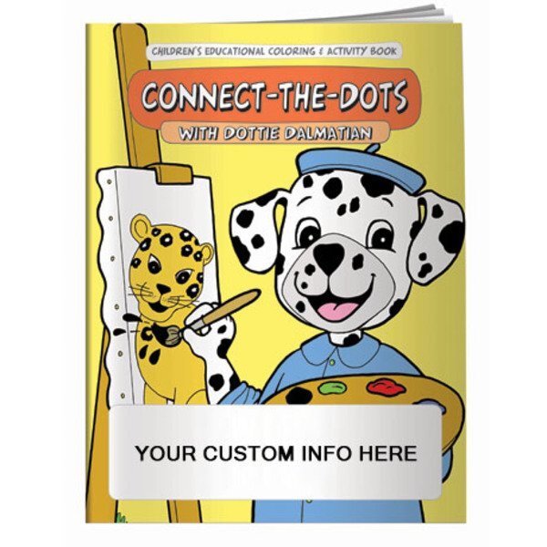 Connect-The-Dots with Dottie Dalmation Coloring & Activity Book