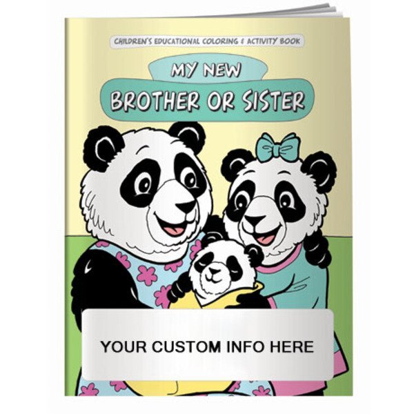 My New Brother or Sister Coloring & Activity Book