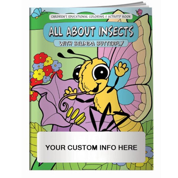 All About Insects with Belinda Butterfly Coloring & Activity Book
