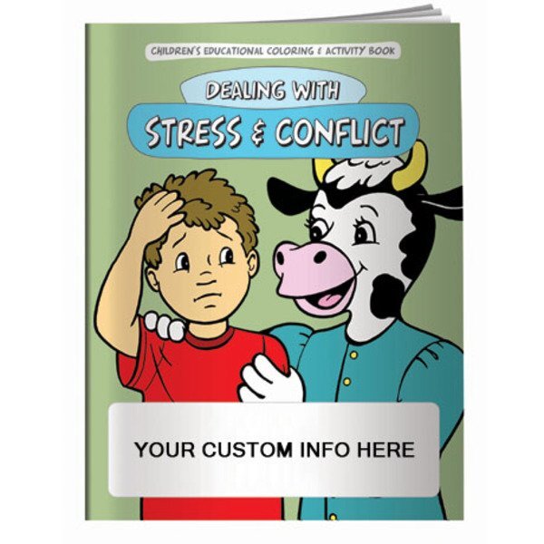 Dealing with Stress & Conflict Coloring & Activity Book