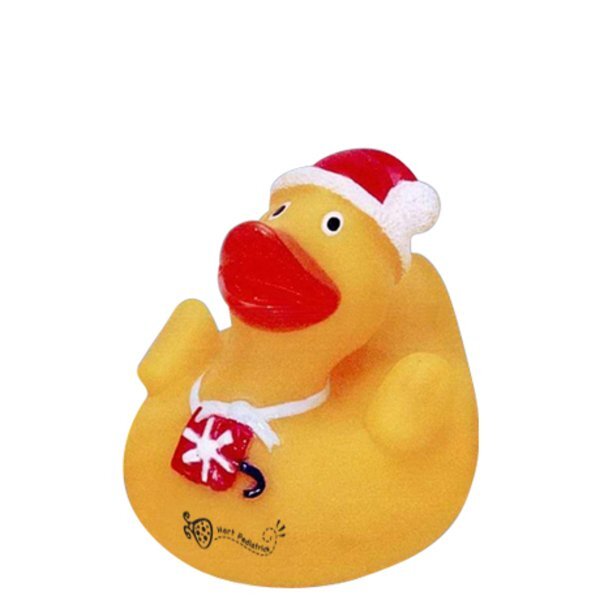 Christmas Rubber Ducky with Gift Box