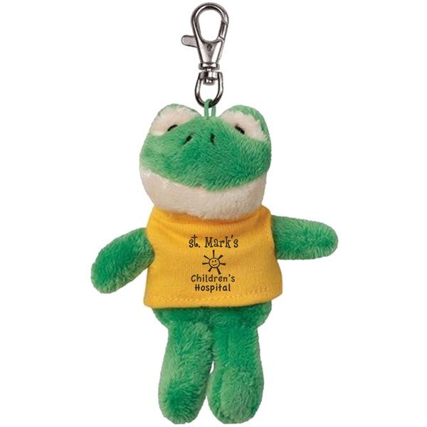 Frog Wild Bunch Plush Key Tag