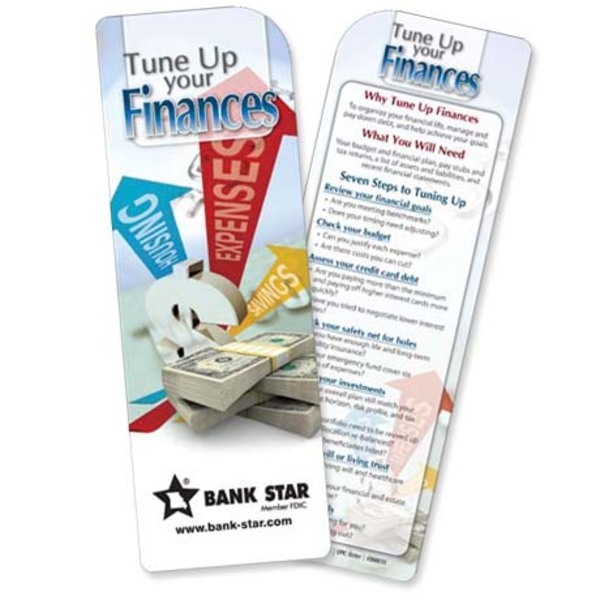 Tune Up Your Finances Bookmark