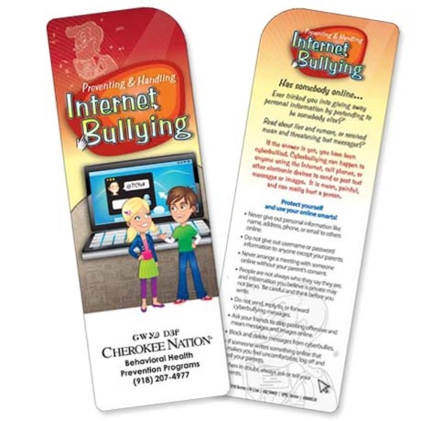 Preventing & Handling Internet Bullying Bookmark