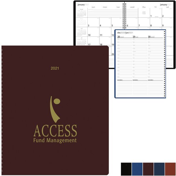 Monthly & Weekly Desk Planner