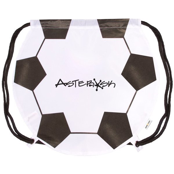 Gametime!® Soccer Drawstring Polyester Backpack