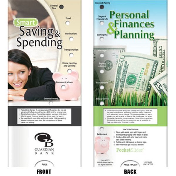 Smart Saving & Spending Pocket Sliders™