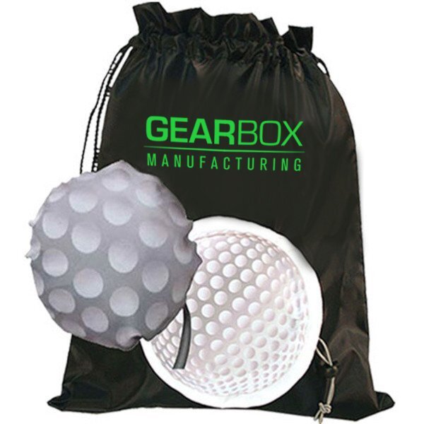 Golf Themed Fold-Up Cinchpack