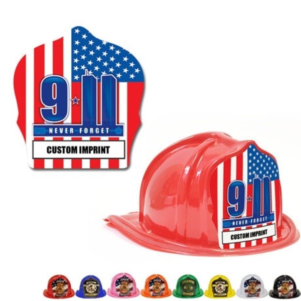 Chief's Choice Kids Firefighter Hat, 9-11 Memorial Design