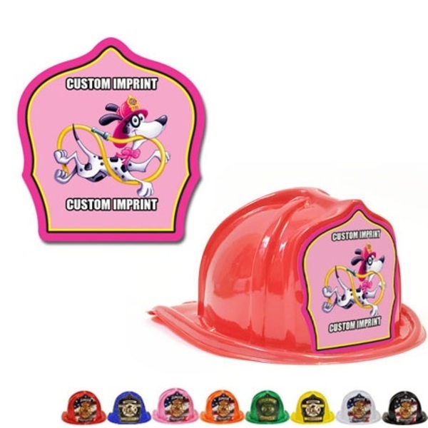 Chief's Choice Kid's Firefighter Hat, Jr. Fire Chief Pink Design