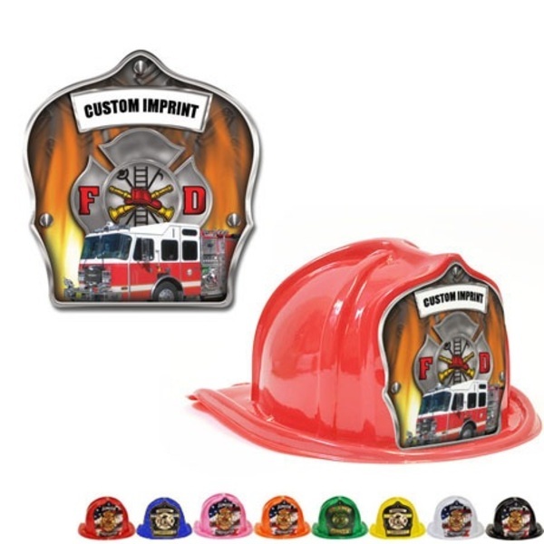 Chief's Choice Kid's Firefighter Hat, Fire Truck Design