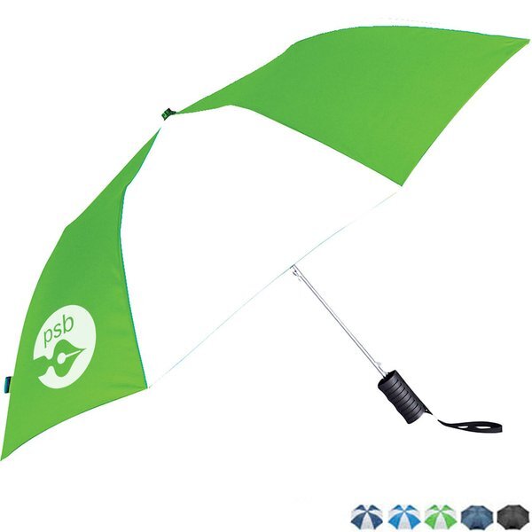 Compact Auto Folding Umbrella, 42" Arc