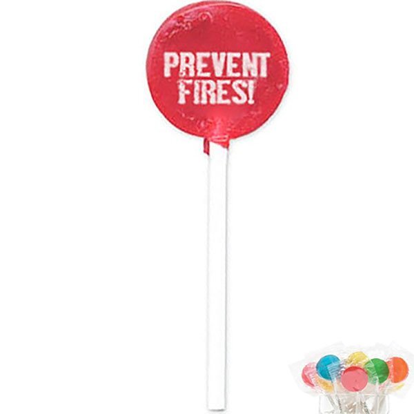 Prevent Fires Lollipop, Stock