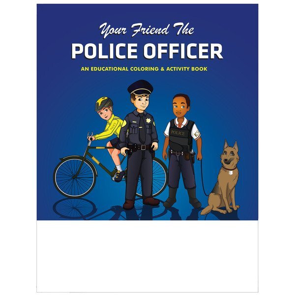 Your Friend the Police Officer Coloring & Activity Book, Stock