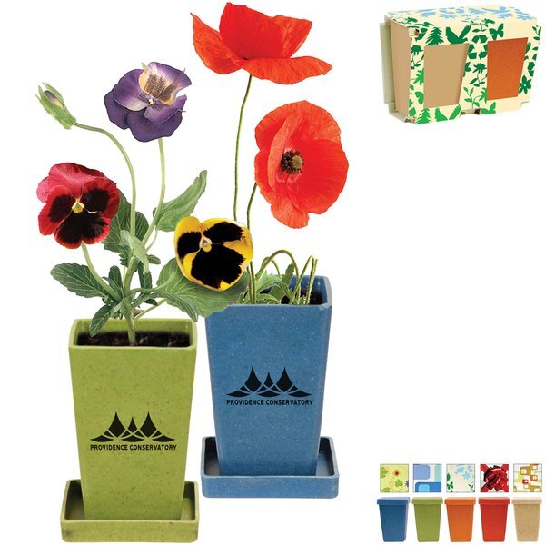 Flower Planter Garden Set, 2 Pack