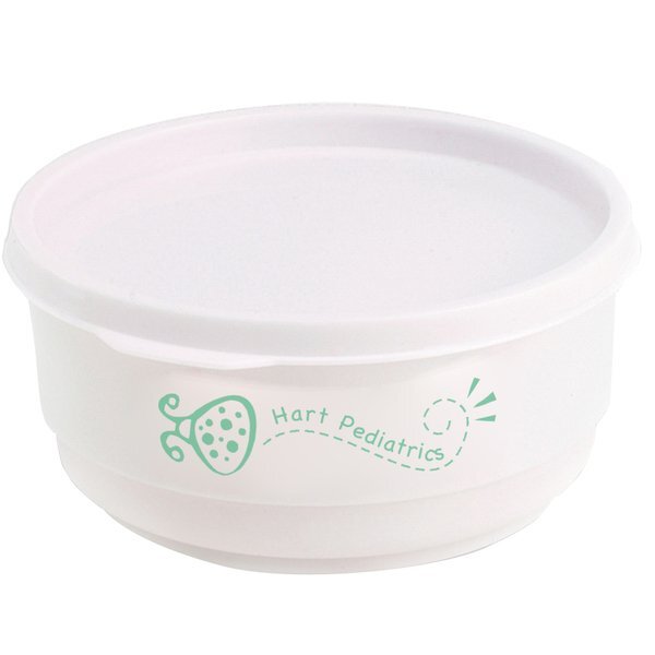 Baby Bowl w/ Snap On Lid, 16oz.