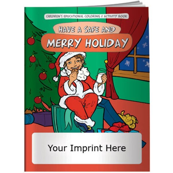 Have a Safe and Merry Holiday Coloring & Activity Book