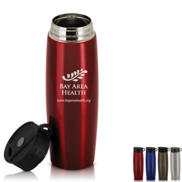 Quixote Stainless Steel Travel Tumbler, 16oz.