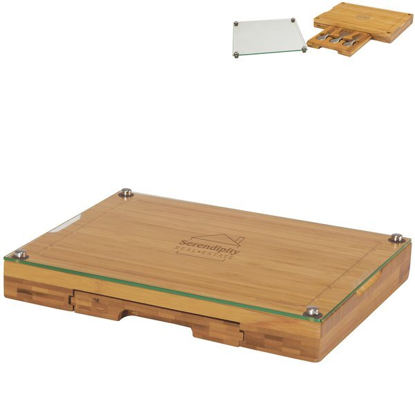 Concerto Glass Top Cutting Board Set