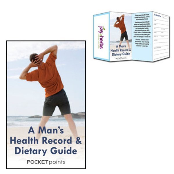 Man's Health Record & Dietary Guide Pocket Point