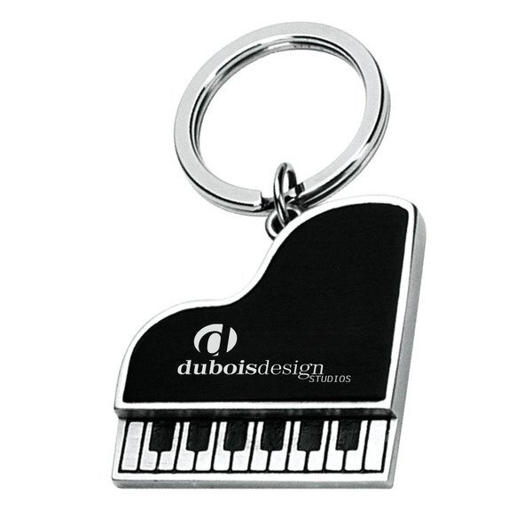 Metal Piano Key Chain