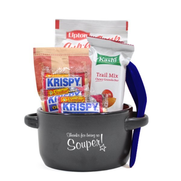 Appreciation Breakfast & Lunch Soup Mug Gift Set, "Thanks For Being So