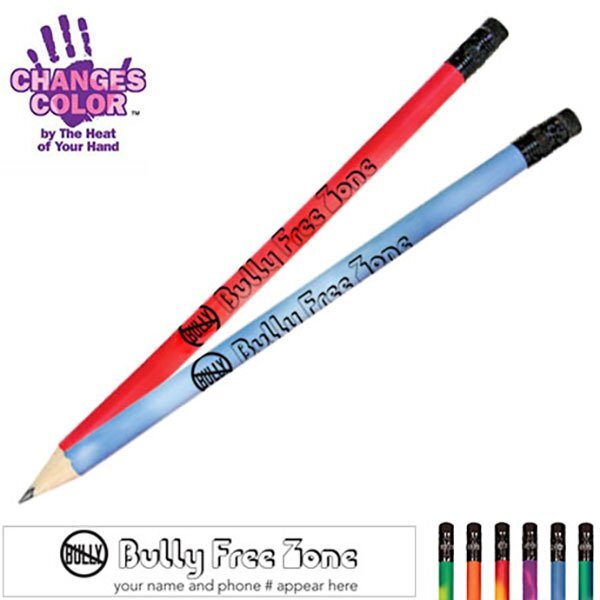 Bully Free Zone Mood Color Changing Pencil