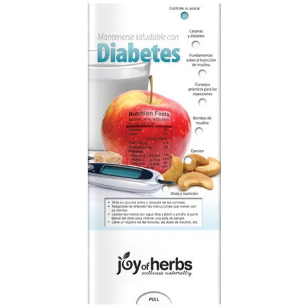 Staying Healthy with Diabetes Pocket Slider™ (Spanish Version)