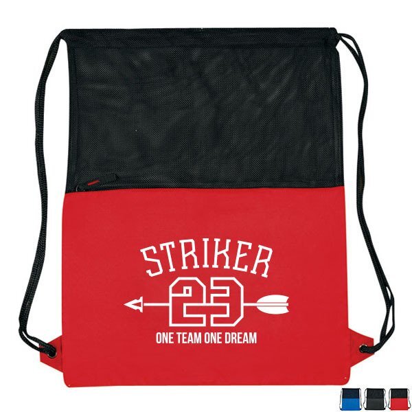 Mesh Drawstring Nylon Sport Pack